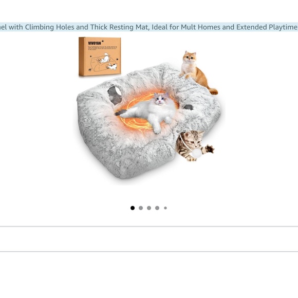 Multifunctional Cat Tunnel Toy - XL Interactive Cat Play Tunnel - Picture 11 of 11